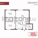 Cartierul Militari, 3 camere cu curte si parcare proprie, 75 mp, finisat modern, comision 0%